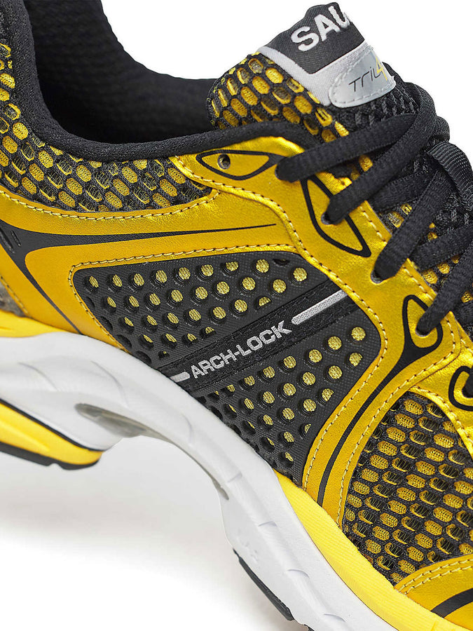 Saucony Progrid Triumph 4 Lemon Chrome Shoes Fall 2025 | LEMON CHROME
