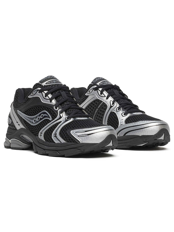 Saucony Progrid Triumph 4 Black/Silver Shoes Spring 2026 | BLACK/SILVER