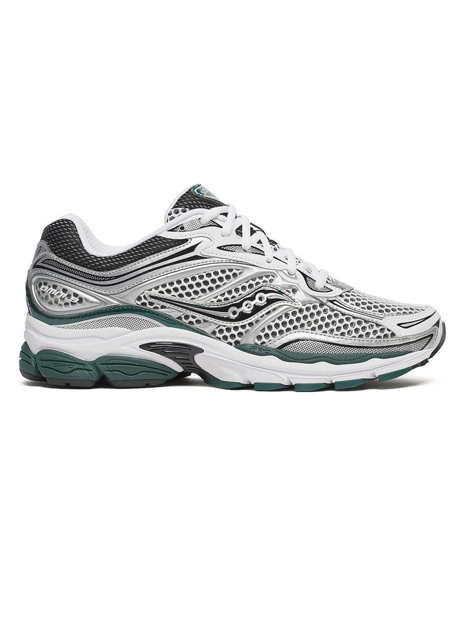 Saucony Progrid Omni 9 White/Pine Green Shoes Spring 2026 | WHITE/PINE GREEN