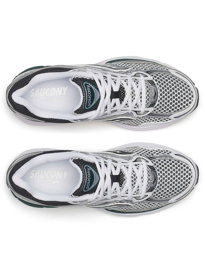 Saucony Progrid Omni 9 White/Pine Green Shoes Spring 2026 | WHITE/PINE GREEN