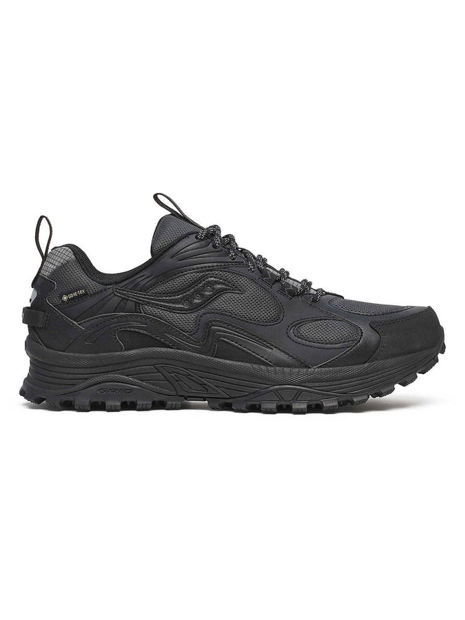 Saucny Grid Aura x Gore-Tex Black Shoes | BLACK