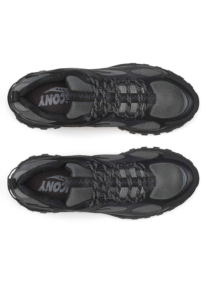 Saucny Grid Aura x Gore-Tex Black Shoes | BLACK