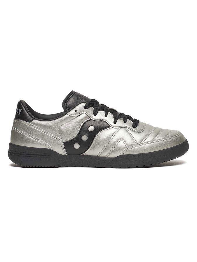 Saucony 586I Silver/Black Shoes Spring 2026 | SILVER/BLACK