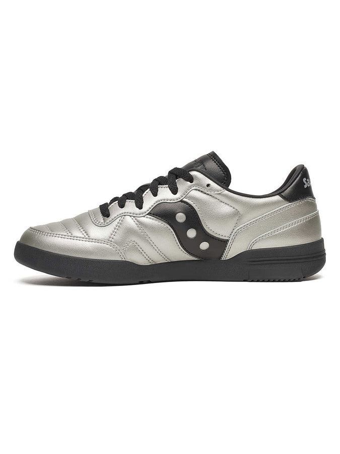Saucony 586I Silver/Black Shoes Spring 2026 | SILVER/BLACK