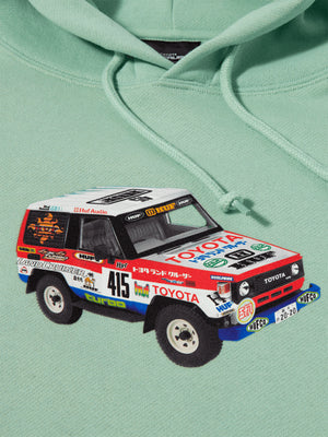 HUF X TOYOTA Sahara Rally Hoodie Fall 2024