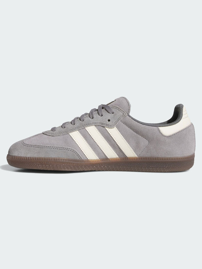 Adidas Samba Adv Grey Four/Cream White/Grey Shoes Spring 2026 | GREY FOUR/CREAM WHITE/GREY
