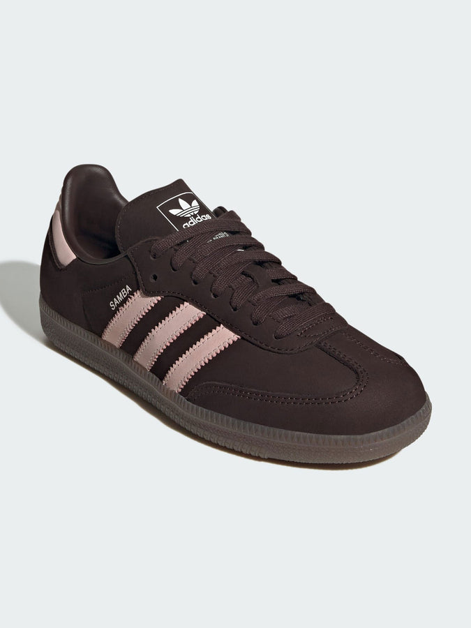 Adidas Samba Og Aurora Coffee/Pink Sand/White Shoes Spring 2026 | AURORA COFFEE/SANDY PINK/WHITE