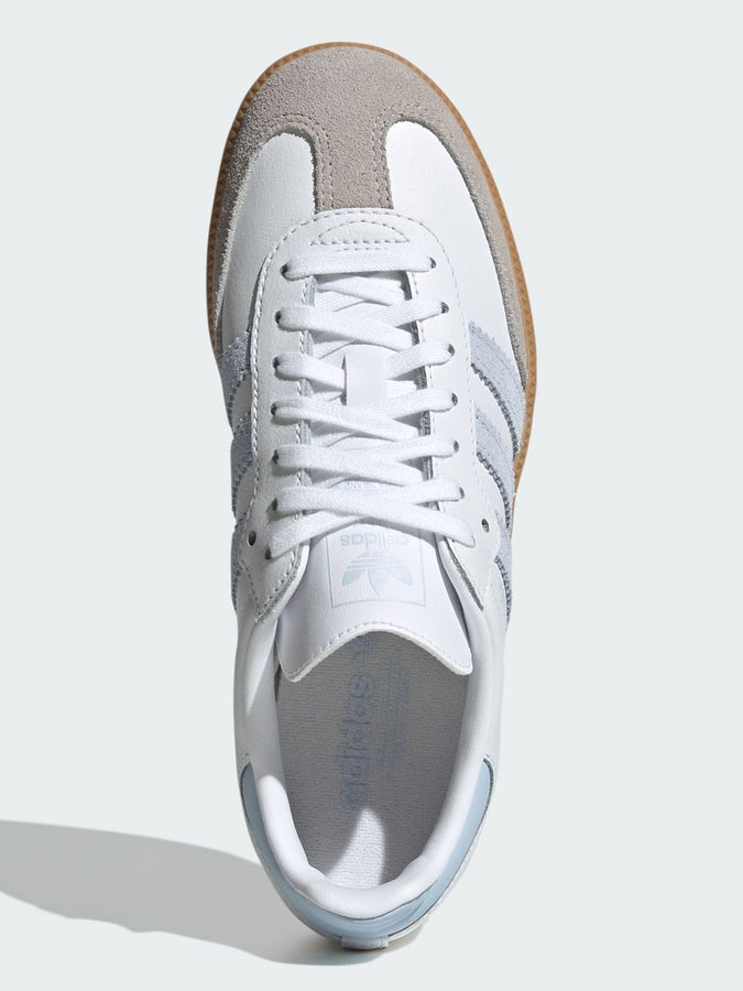 Adidas Samba OG White/Crystal Sky/Gum 3 Shoes Spring 2026 | WHITE/CRYSTAL SKY/GUM 3