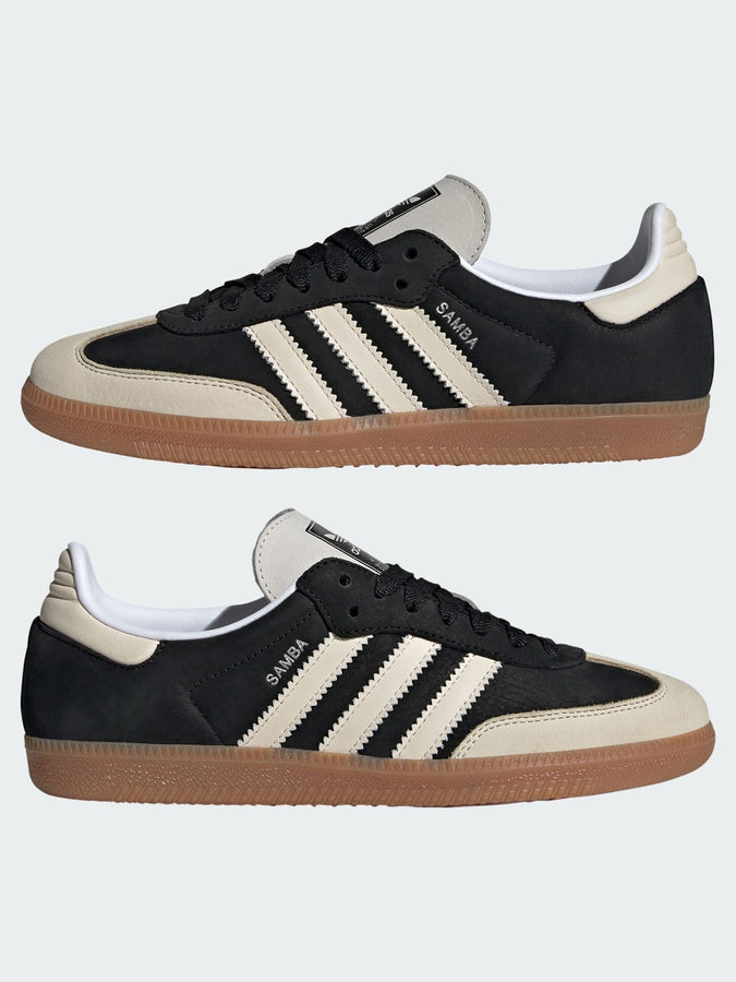 Adidas Samba Og Core Black/White/Silver Met Shoes | CORE BLACK/WHITE/SILVER MET