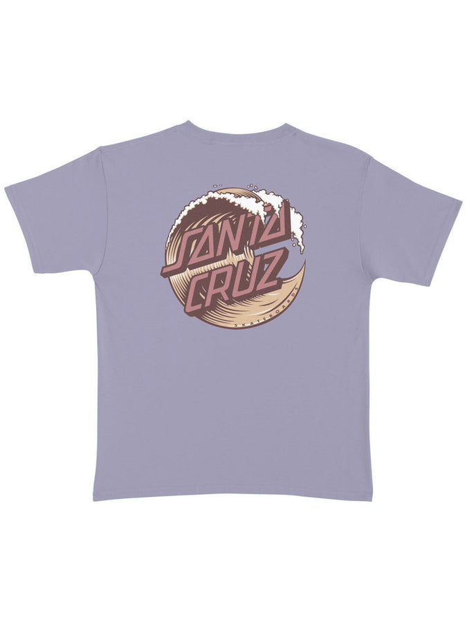Santa Cruz Wave Dot T-Shirt | DARK LAVENDER