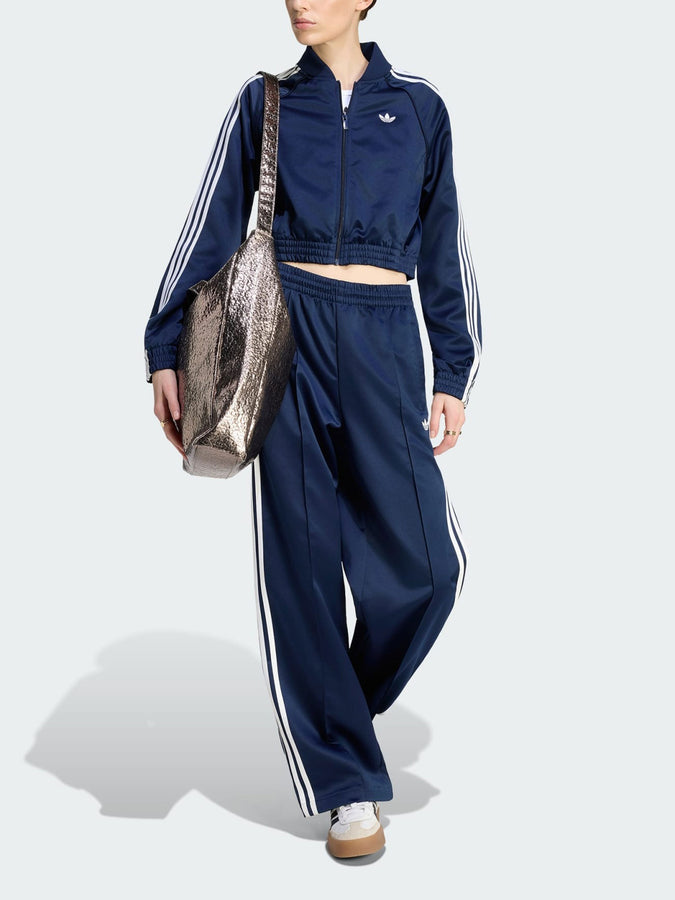 Adidas Adicolor Satin Track Indigo/White Jacket Fall 2026 | INDIGO/WHITE