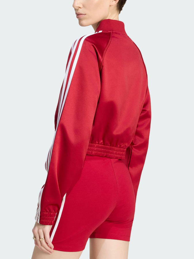 Adidas Adicolor Satin Track Red/White Jacket Fall 2026 | RED/WHITE