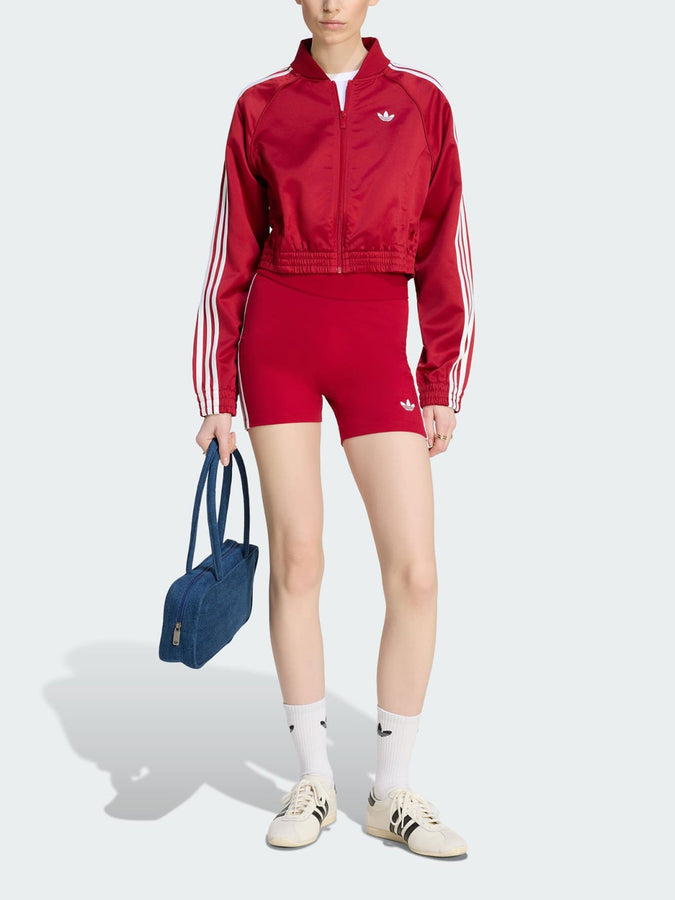 Adidas Adicolor Satin Track Red/White Jacket Fall 2026 | RED/WHITE