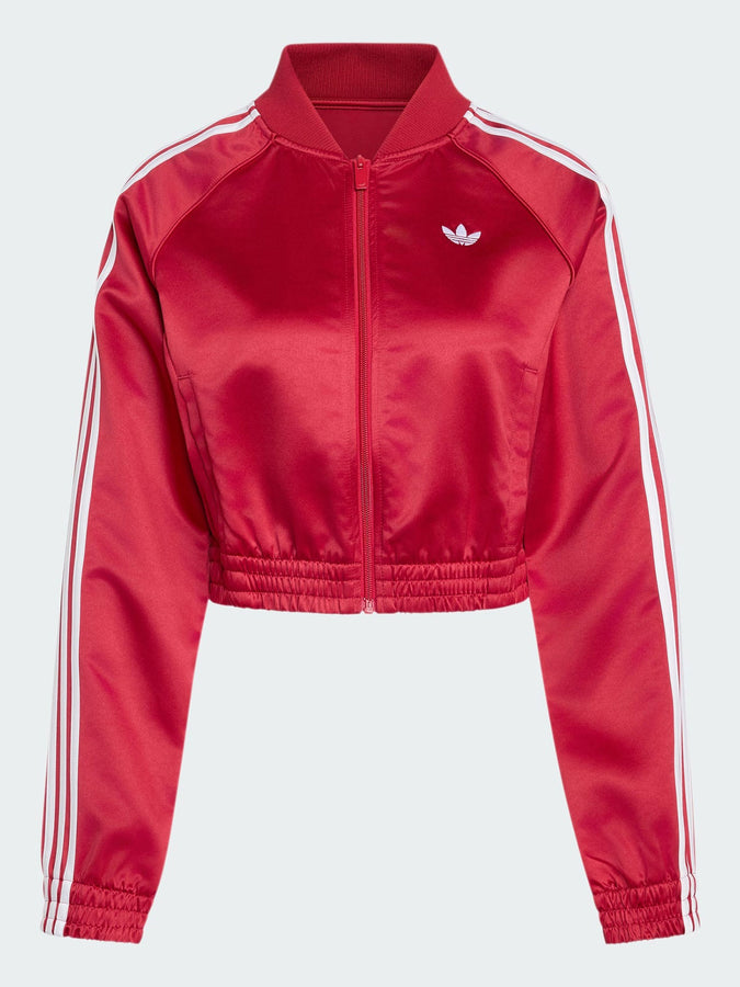 Adidas Adicolor Satin Track Red/White Jacket Fall 2026 | RED/WHITE