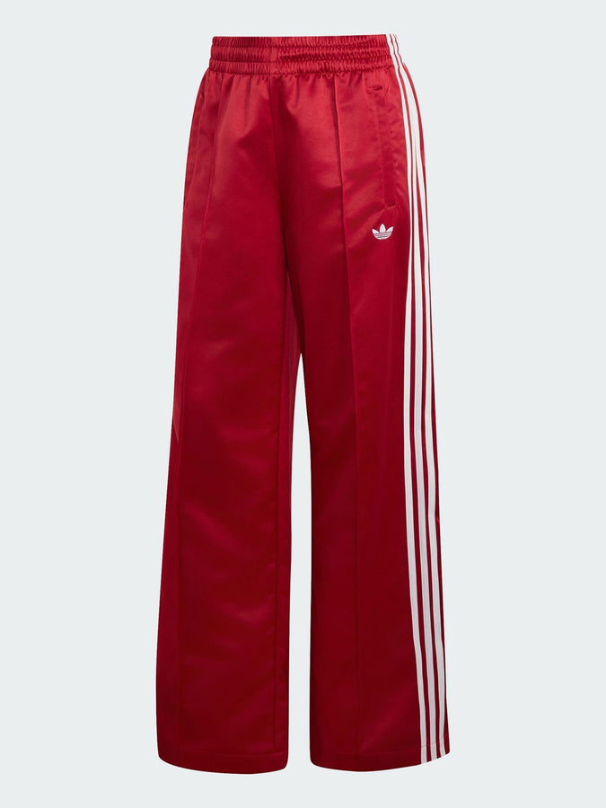 Adidas Adicolor Satin Loose Track Red/White Pants Fall 2026 | RED/WHITE