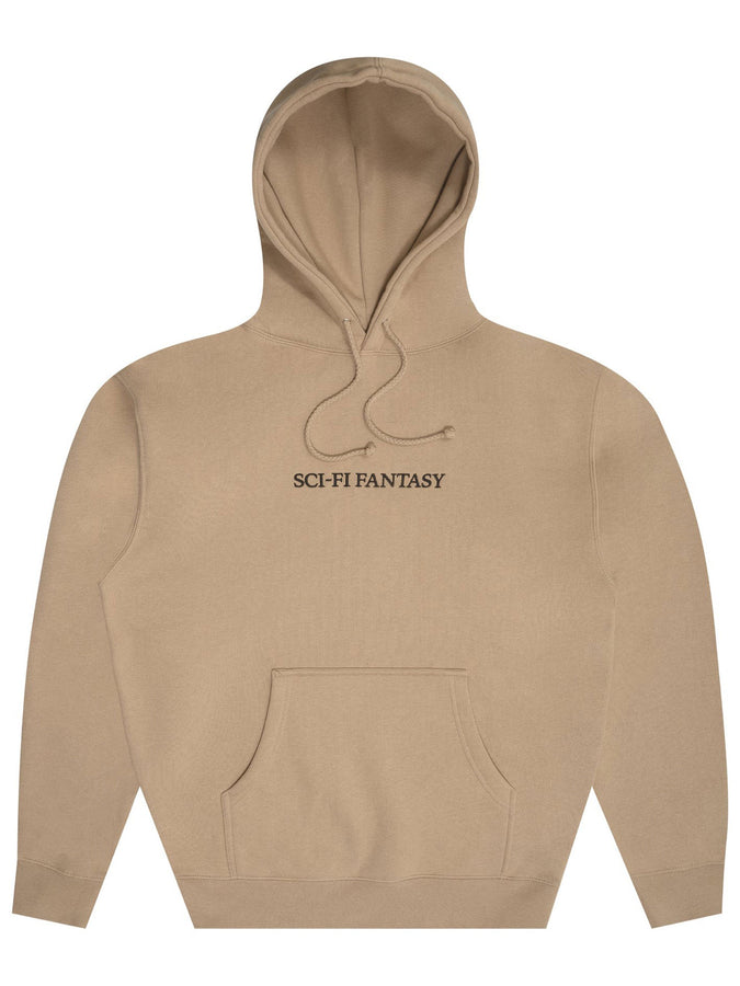 Sci-Fi Fantasy Logo Hoodie Fall 2025 | STONE