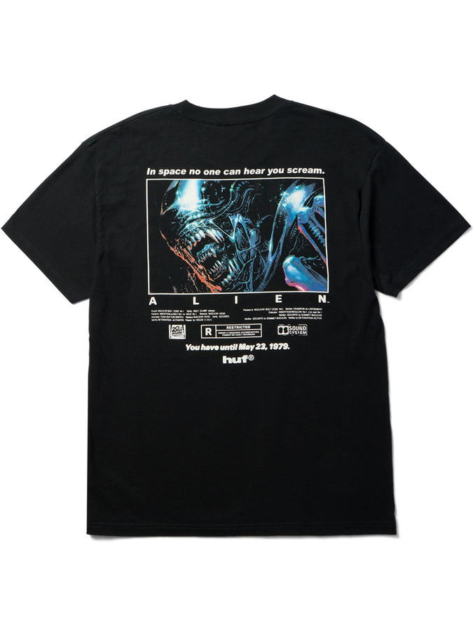 Huf x Alien Scream T-Shirt Holiday 2026 | BLACK