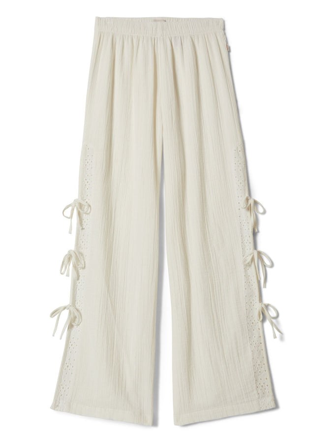 Brixton Seaside Eyelet Wide Pants Spring 2026 | OFF WHITE