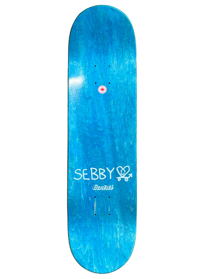Spin Knows Sebby Class Photo Skateboard Deck 2026 | BLUE