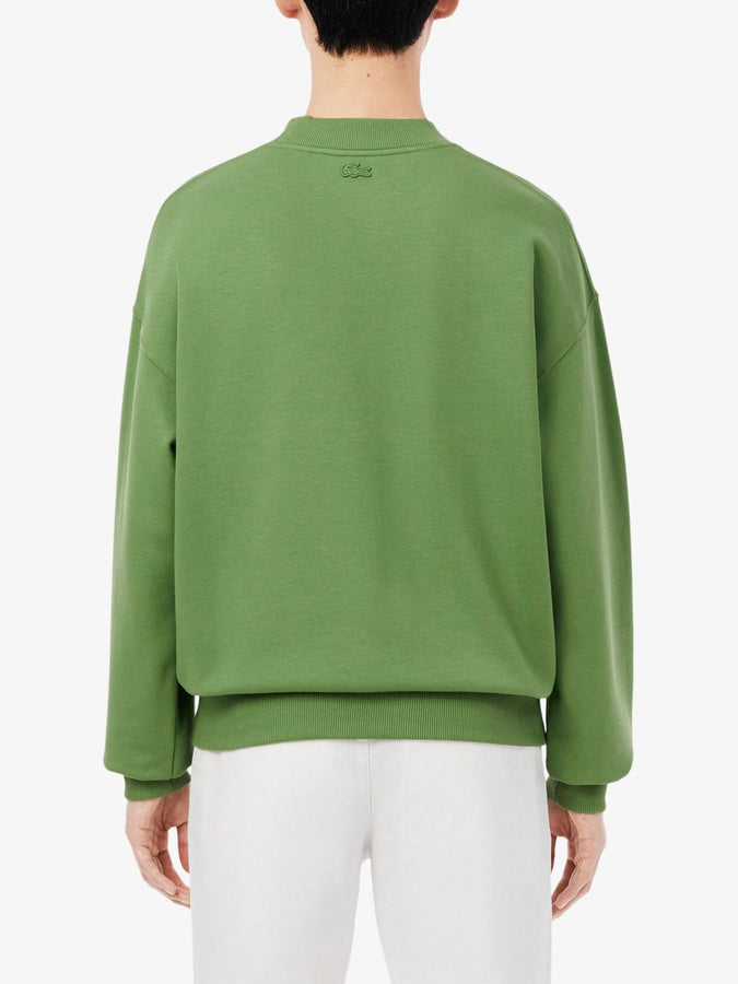 Lacoste Embroidered Crewneck Sweatshirt Spring 2026 | GREEN (02M)