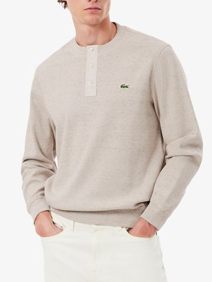 Lacoste Ribbed Sweater Fall 2026 | LIGHT GREY (RRF)