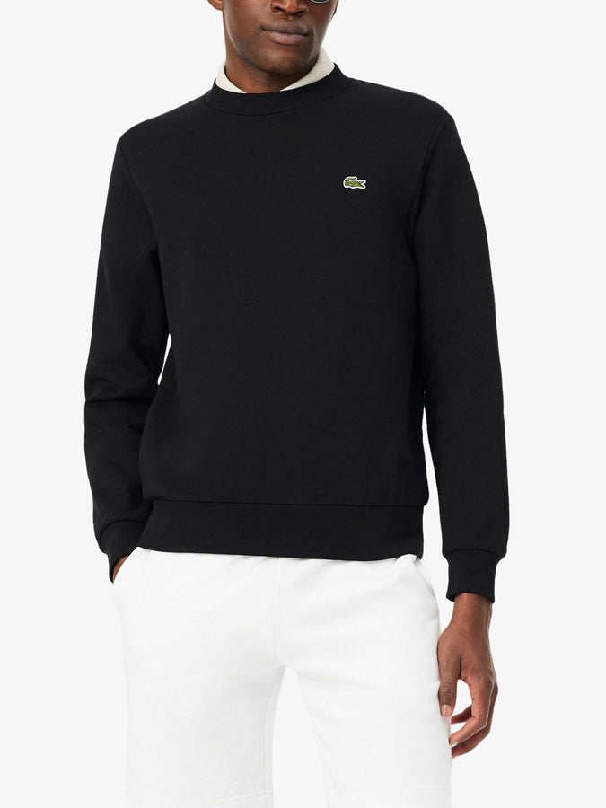 Lacoste Classic Fit Crewneck Sweatshirt Fall 2026 | BLACK (031)