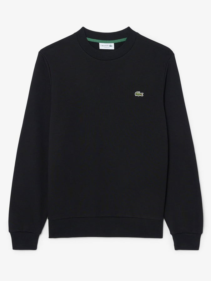 Lacoste Classic Fit Crewneck Sweatshirt Fall 2026 | BLACK (031)