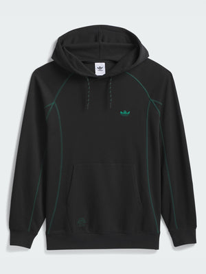 Adidas Skate Shmoofoil Featherweight Black/Dark Green Hoodie