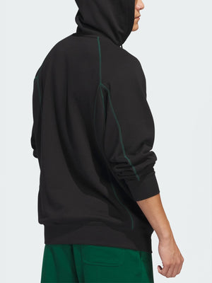 Adidas Skate Shmoofoil Featherweight Black/Dark Green Hoodie