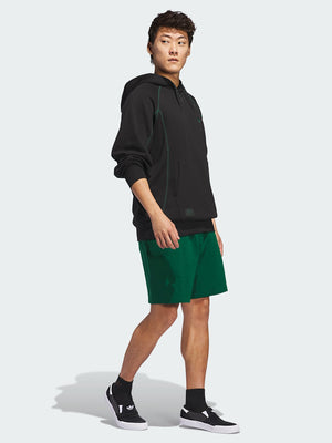 Adidas Skate Shmoofoil Featherweight Black/Dark Green Hoodie