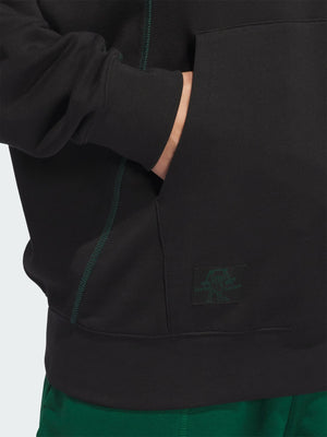 Adidas Skate Shmoofoil Featherweight Black/Dark Green Hoodie