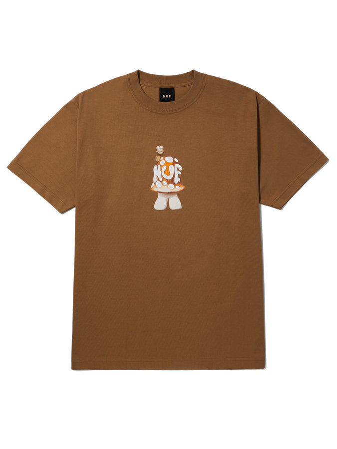Huf Shroomery T-Shirt Spring 2024 | CAMEL