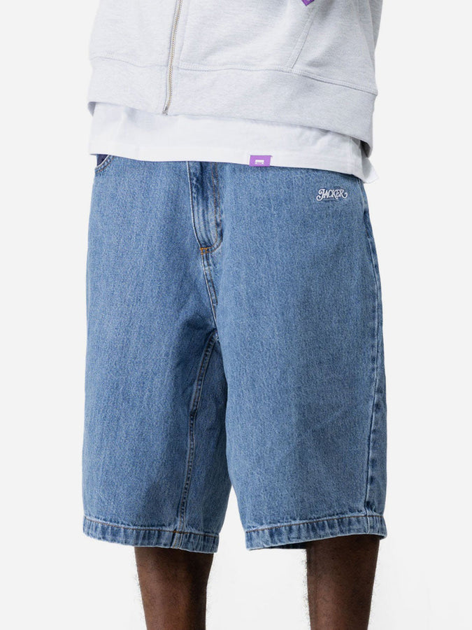 Jacker Classic Blue Baggy Shorts Fall 2026 | BLUE