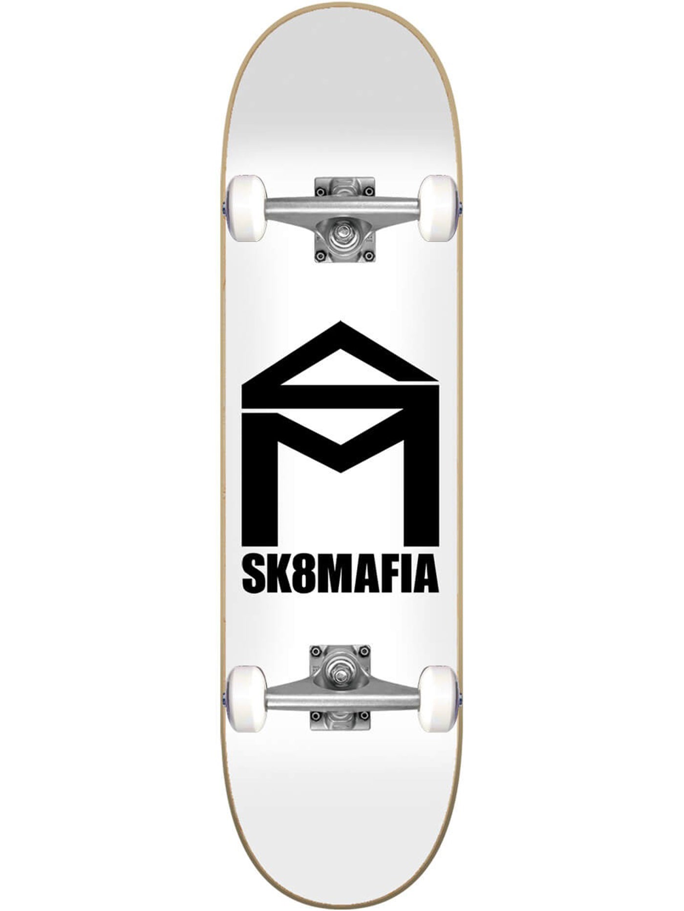 Sk8mafia House Logo White 6 Complete Skateboard