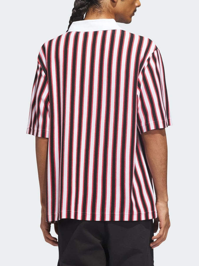 Adidas Skate Classic White/Black/Maroon Polo Spring 2026 | WHITE/BLACK/MAROON