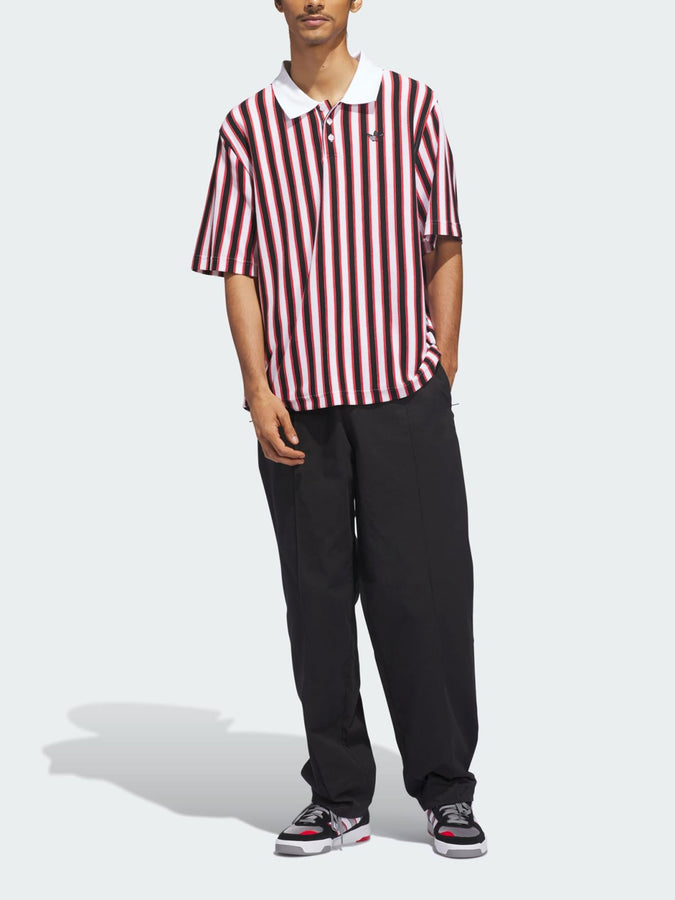 Adidas Skate Classic White/Black/Maroon Polo Spring 2026 | WHITE/BLACK/MAROON