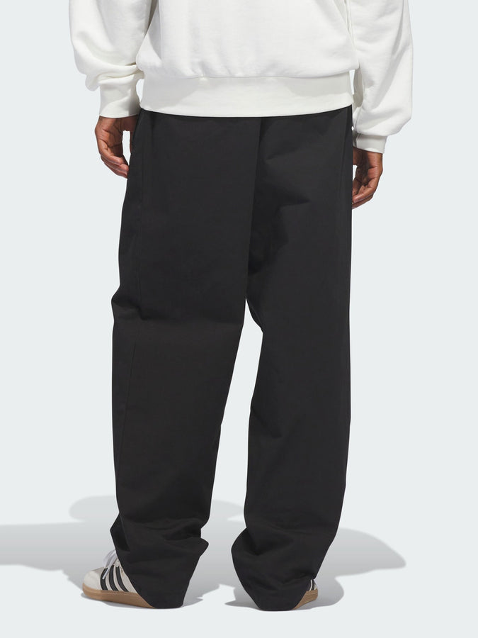Adidas Skate Pintuck 2.0 Black/Black Pants Spring 2026 | BLACK/BLACK