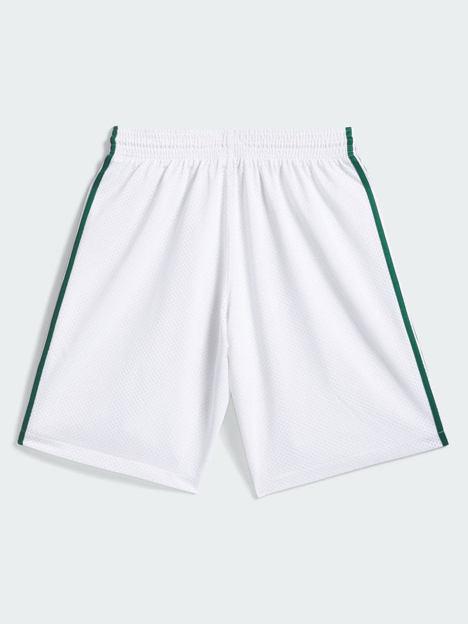 Adidas Skate Tyshawn Bball White/Green Shorts Spring 2026 | WHITE/MATTE GLD/COLLEGIATE GRN