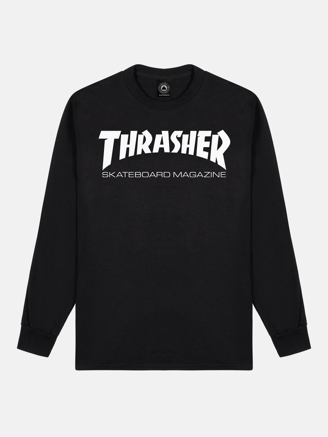 Thrasher Skate Mag Long Sleeve T-Shirt | BLACK