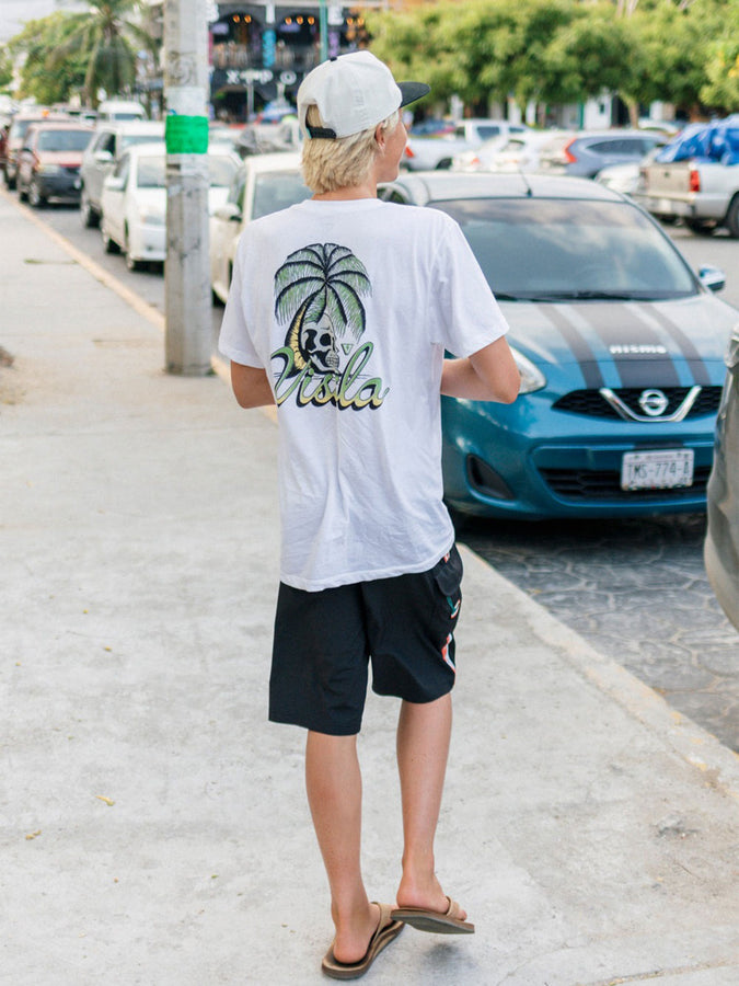 Vissla Skull Isle T-Shirt Spring 2026 | BONE (BON)