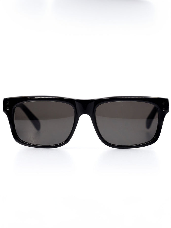 Ashbury Slide Machine Black Gloss Sunglasses | BLACK GLOSS