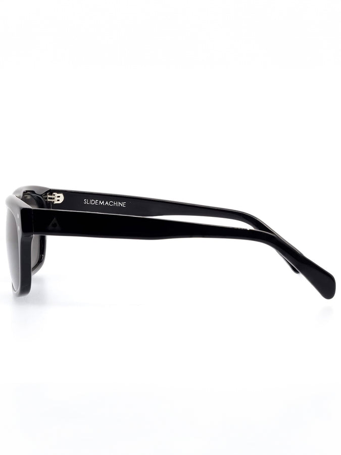 Ashbury Slide Machine Black Gloss Sunglasses | BLACK GLOSS