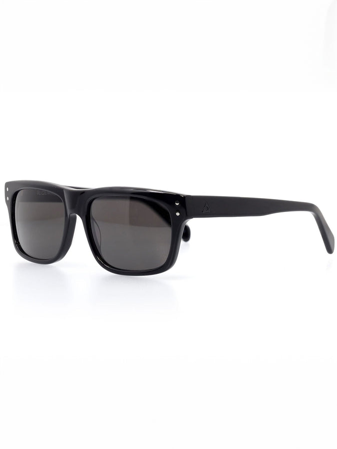 Ashbury Slide Machine Black Gloss Sunglasses | BLACK GLOSS