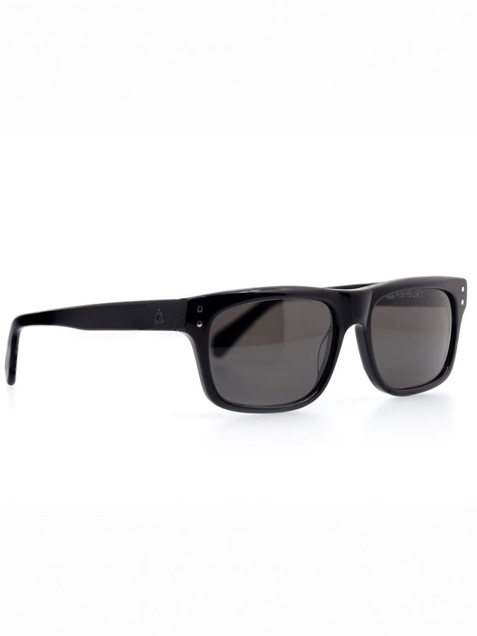 Ashbury Slide Machine Black Gloss Sunglasses | BLACK GLOSS