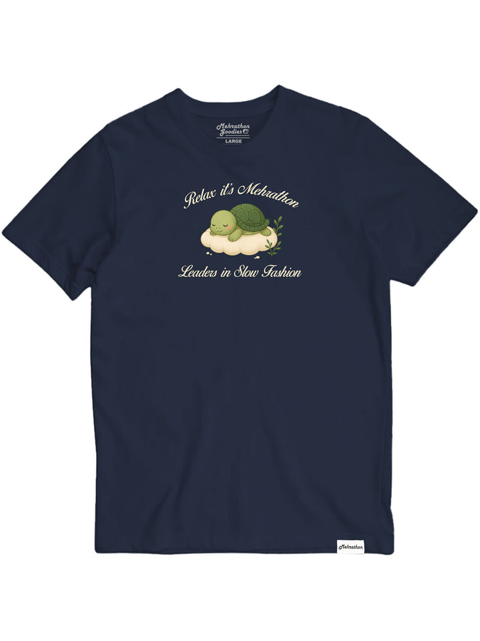 Mehrathon Slow Fashion T-Shirt Fall 2025 | NAVY