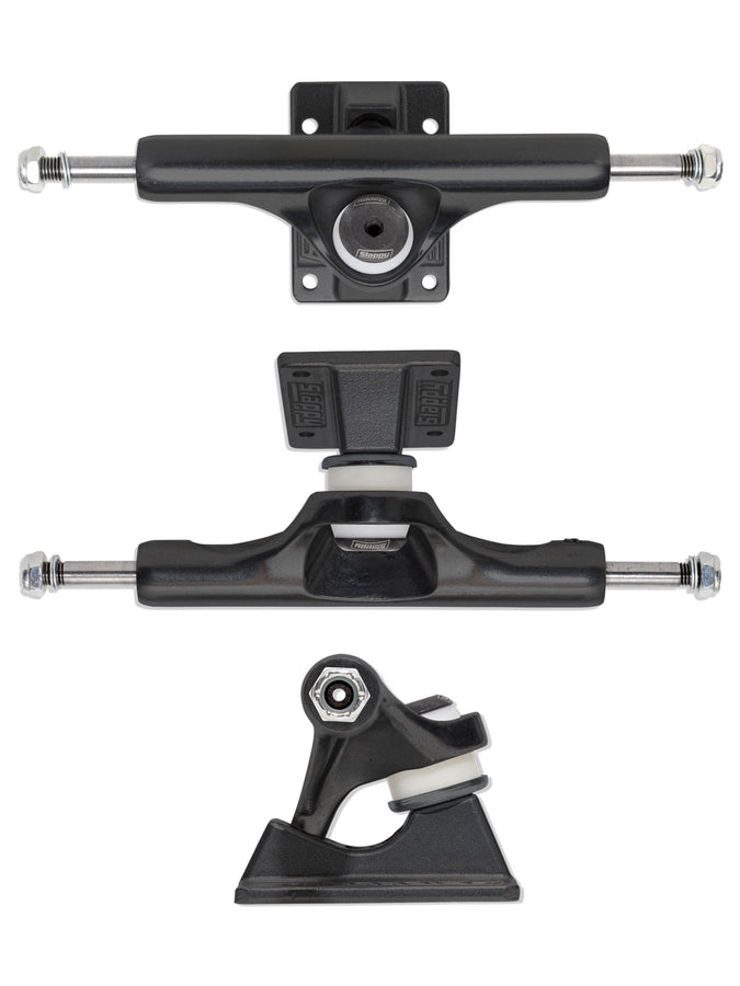 Slappy St1 Inverted Hollow Light Ultra Low Kingpin Black Trucks | BLACK
