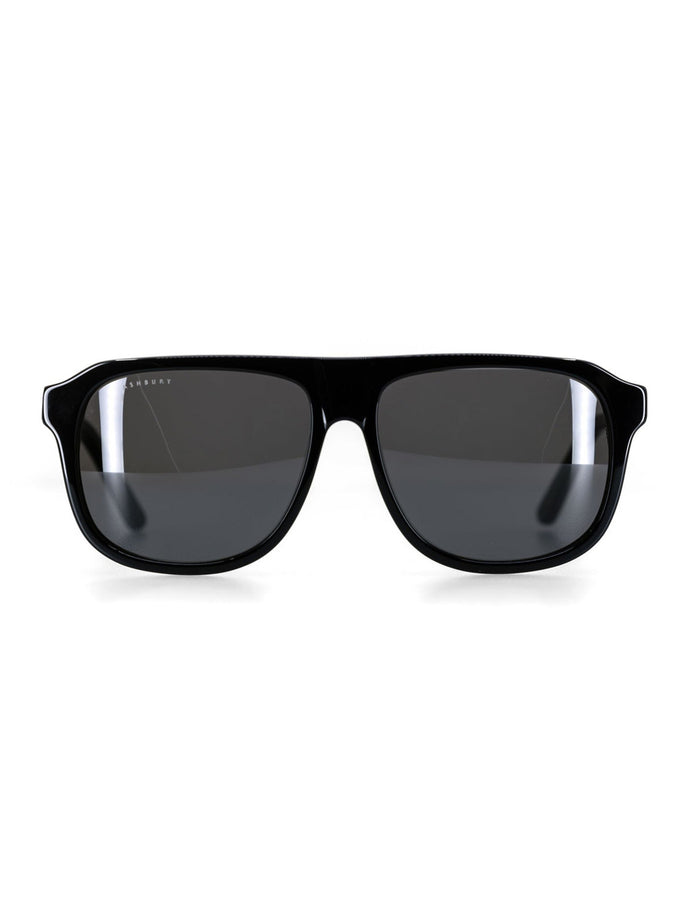 Ashbury Smokestack Lightning Black Gloss Sunglasses | BLACK GLOSS