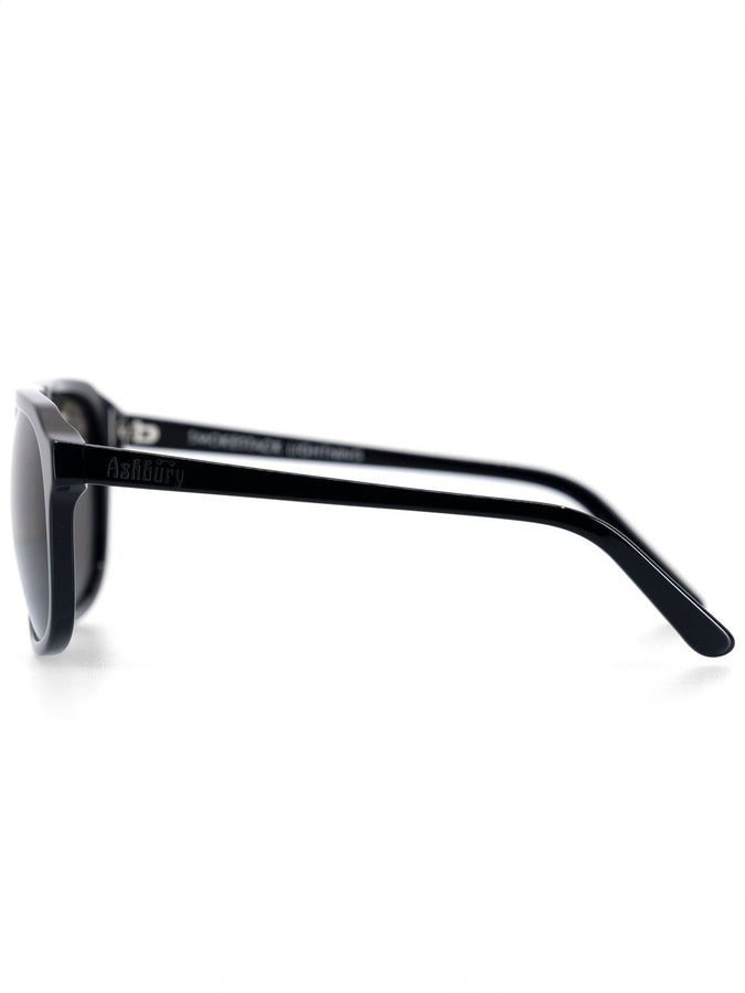 Ashbury Smokestack Lightning Black Gloss Sunglasses | BLACK GLOSS