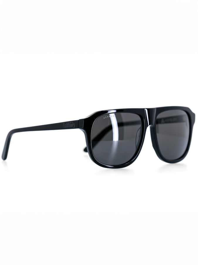 Ashbury Smokestack Lightning Black Gloss Sunglasses | BLACK GLOSS