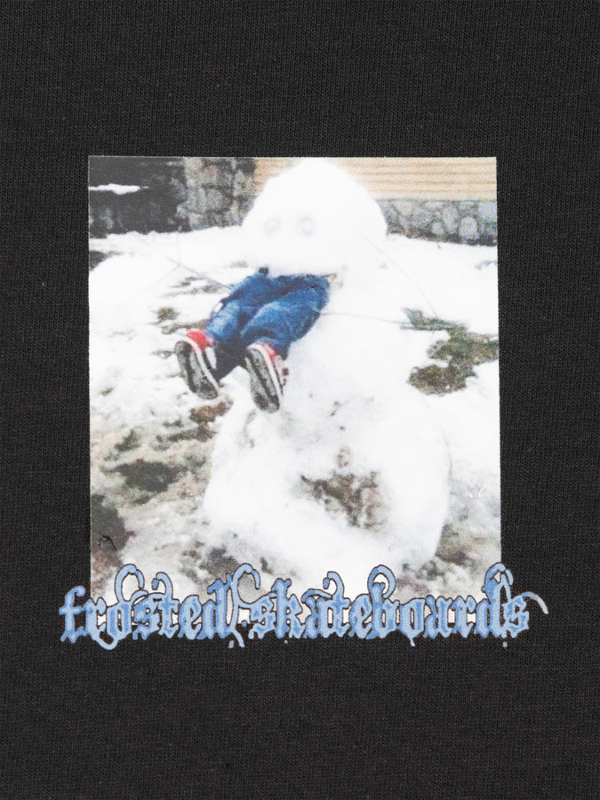 Frosted Skateboards Snowman T-Shirt Fall 2025 | BLACK